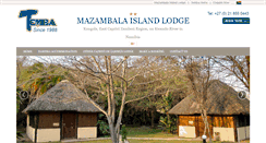 Desktop Screenshot of mazambalaisland.com